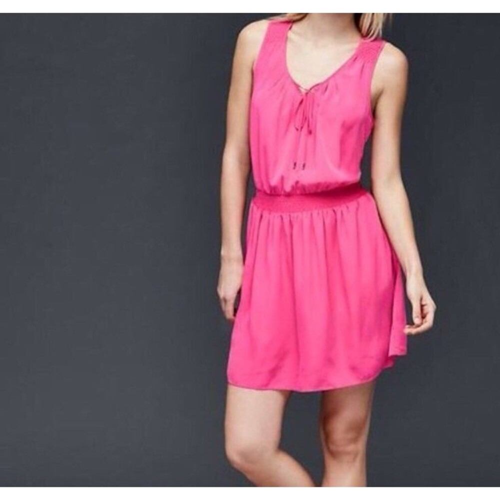 NWT PINK GAP PALM SPRINGS DRESS S